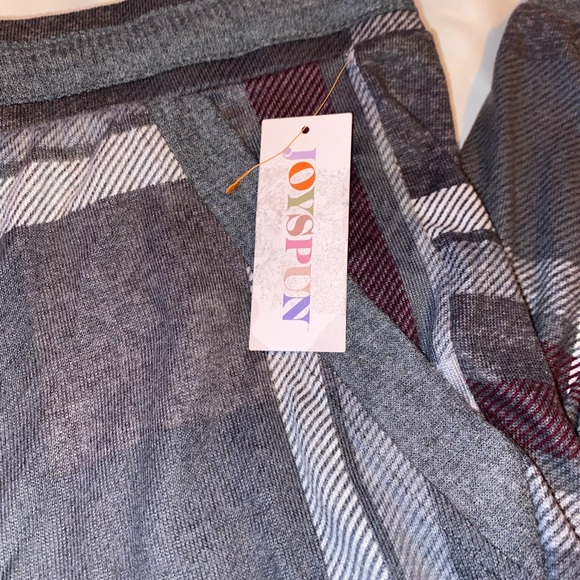 Women’s plus size  sleep pants,NWT,plaid design, SZ 3x - Picture 2 of 11
